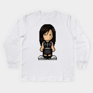 FF7 Advent Children Tifa Kids Long Sleeve T-Shirt